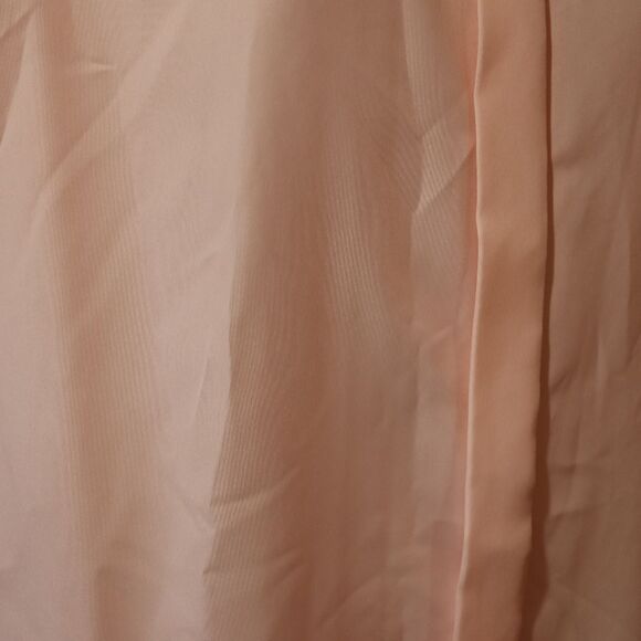 Ann Chabrol Light Pink Lace Collar Vintage Button Up Pearl Detail Shirt NOS 18 - Picture 8 of 16